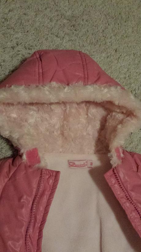 Fusak / zimný overal 68 pre dievčatko, coccobello