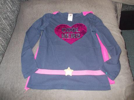 Tričko s pretáčajucími flitrami, palomino,134