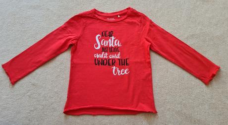 Vianočné tričko pre dievča, reserved,110