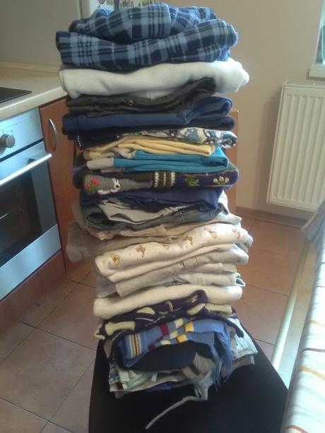 Mega balík-mix oblečenia, 86–98