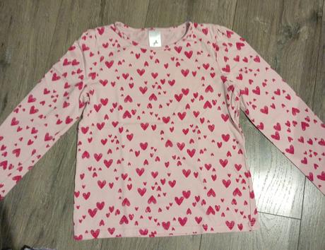Tričko srdiečka, palomino,140