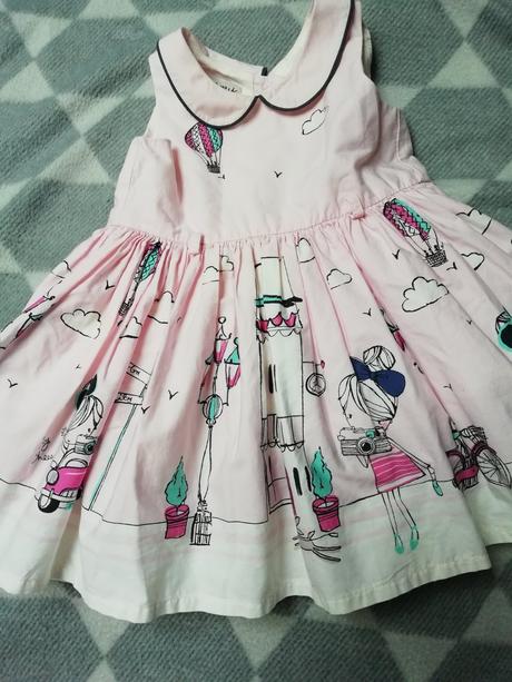 Šaty s krásnou potlačou, next,80