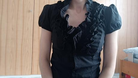 Dámske tričko s volánmi, veľ. s, s