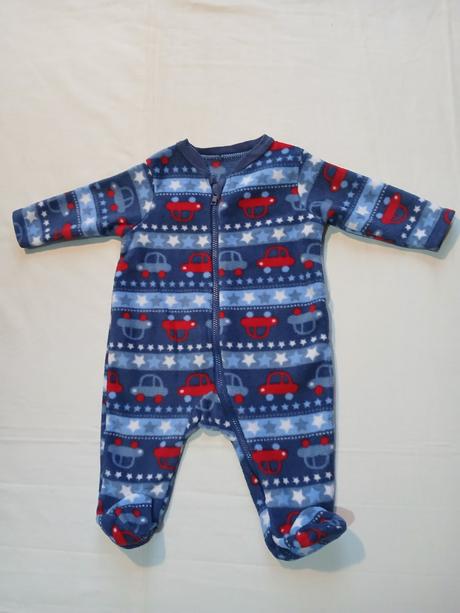 Flisový overal 50-56, nutmeg,56