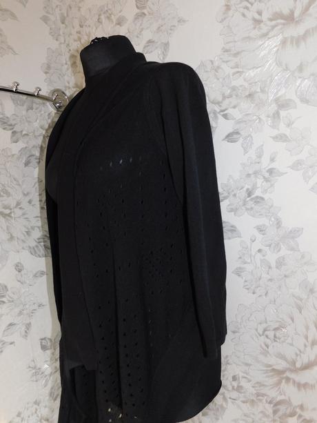 Karen millen luxusny azurovy kardigan, 38