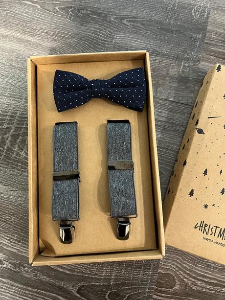 Vianočny set - traky a maslička,