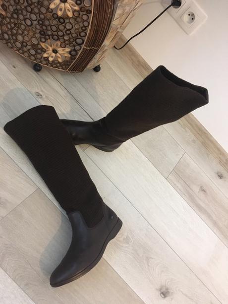 Lacoste 37v-dámske kožené čižmy, lacoste,37