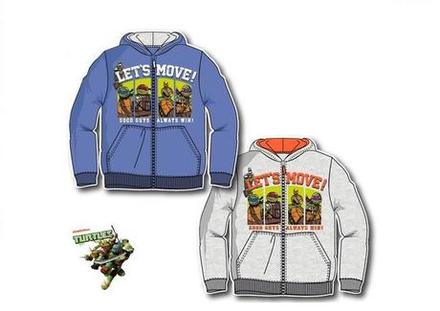 Chlapčenská mikina s kapucňou ninja turtles., nickelodeon,98 / 104