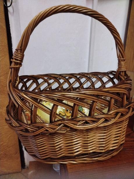 Košík prútený, 