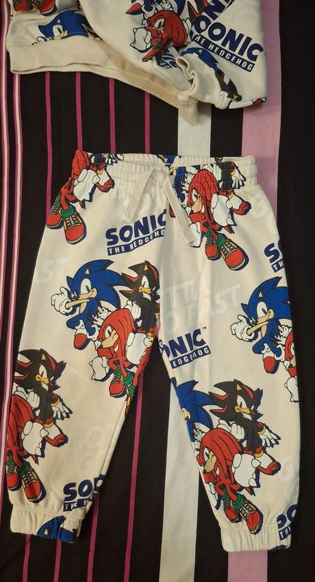 H&m súprava ježko sonic v.92, h&m,92