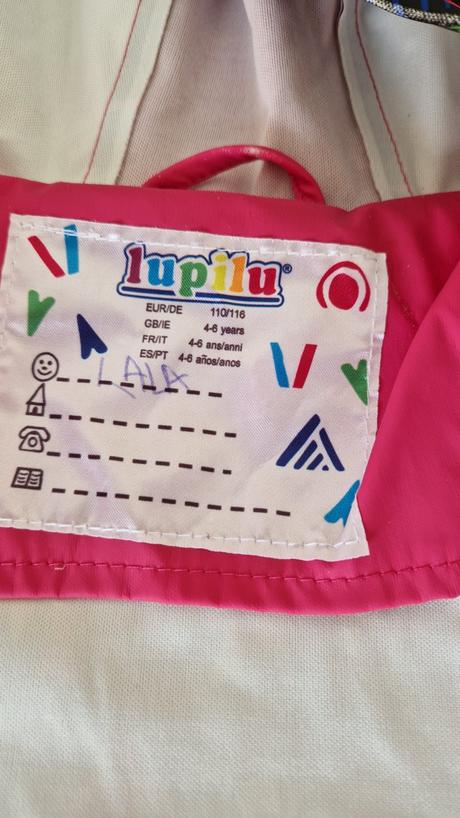 Nepremokavá bunda lupilu 110/116, lupilu,110