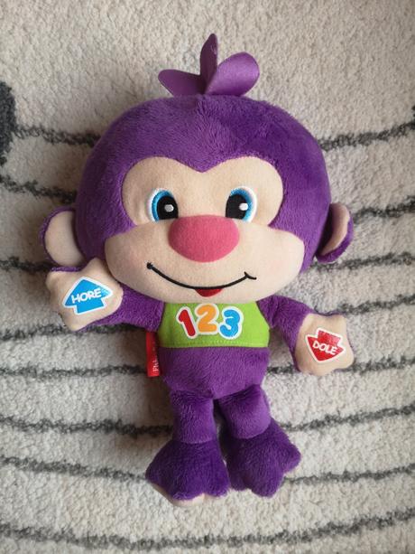 Plyšová opica fisher price, 