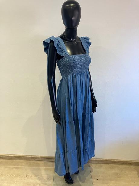 Dámske šaty rifľové letné (uni), l / m / s