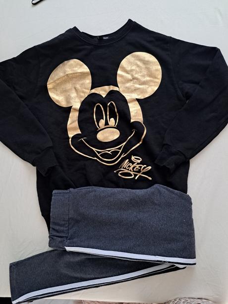 Mikina mikimouse+leginy gratis spolu 5,50e, disney,xs