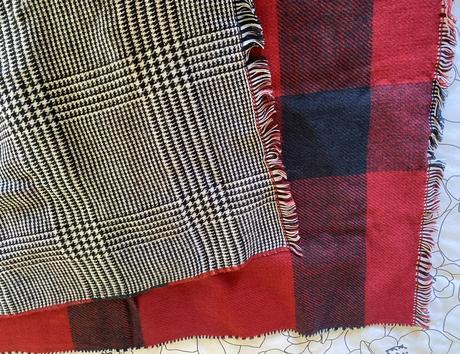 Elegantný mäkký obojstranný šál uni, 