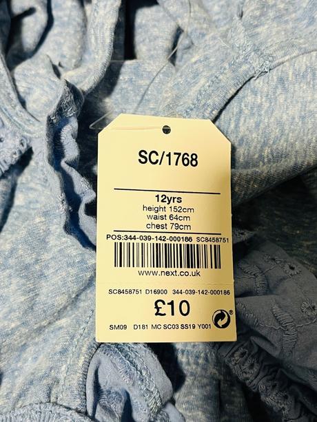 Dievčenský overal next 152 s visačkou, next,152