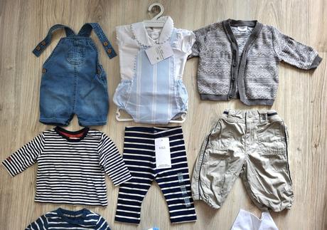 Set chlapčenského oblečenia od 0 do 3 mesiacov, 50–62