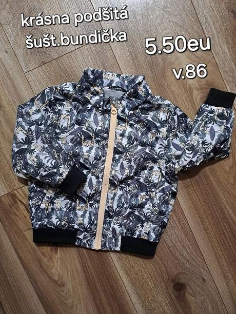 Podšitá prechodná bundička, 86