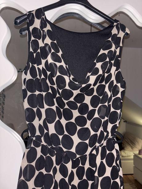 Bodkovaný top xs/s, tu,s