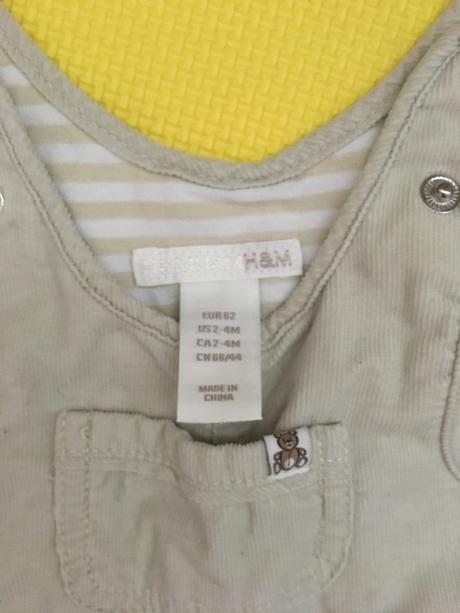 3x zateplené nohavice, h&m,62