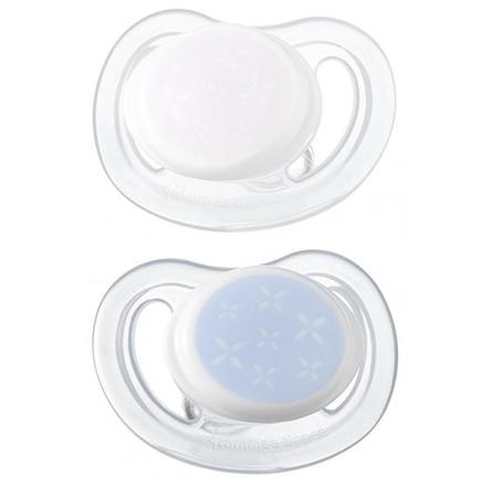 Cumlík ortodontický - symetrický tvar air 0-3 mes., tommee tippee