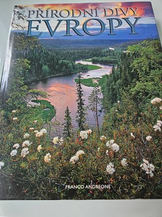 Kniha přírodní divy evropy,