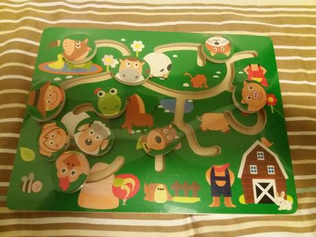 Labyrint drevena hra,