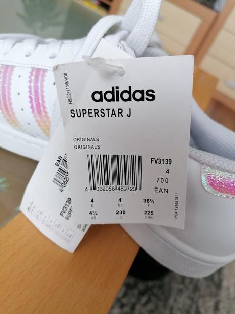 Adidas superstar, adidas,36 / 37