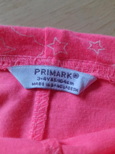 3/4 neonove legíny, primark,104