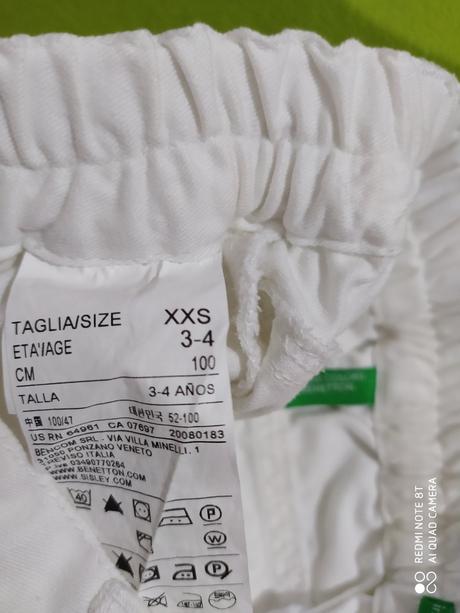 Nenosené len opraté rifle zn. benetton, benetton,110