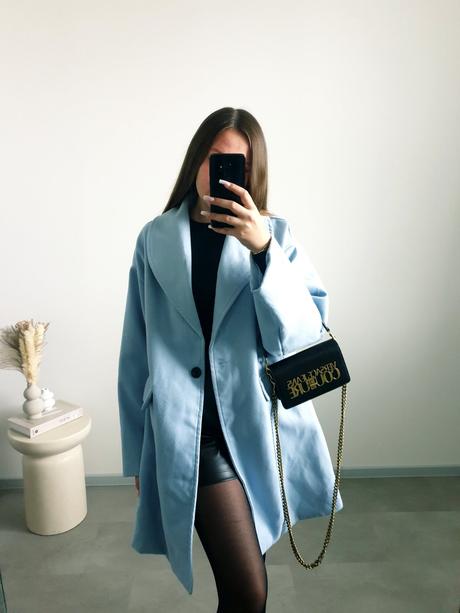 Modrý kabátik xl, xl