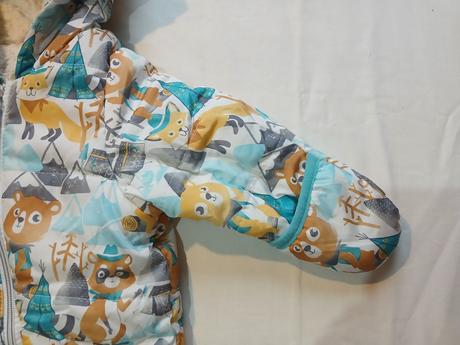 Zimný overal s barančekom 68, pepco,68