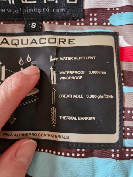 Zimná bunda, alpine pro,s