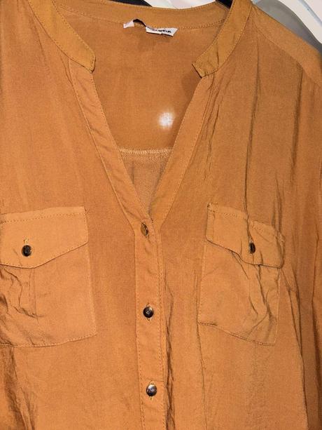 Košeľa s roll-up rukávmi, tally weijl,40