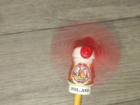 Holandský veterný mlyn do záhrady, do kvetináča, 