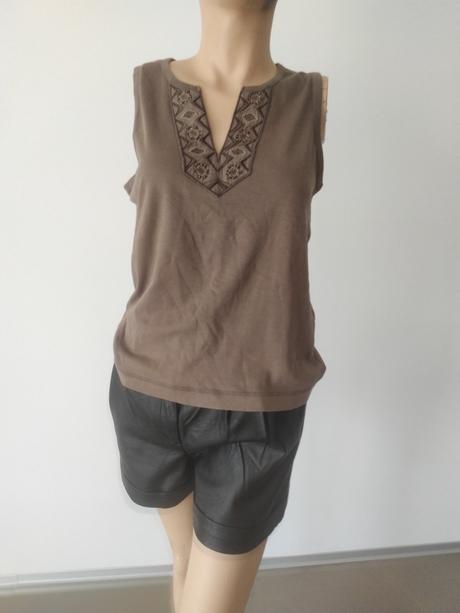 C280 tricko hnede  nenosene, l