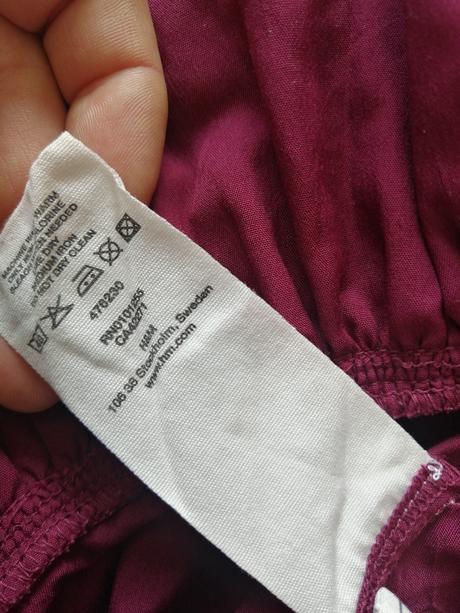Šaty ham v122, 7-8 r., s podšívkou, kvalita, h&m,122