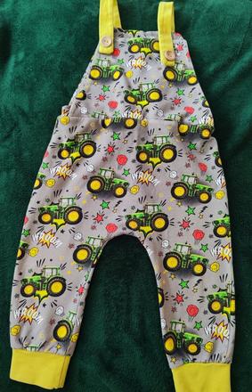 Handmade trakače / nohavice na traky traktor, 80