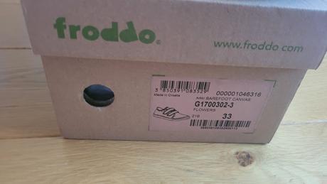 Froddo barefoot tenisky flowers, froddo,33