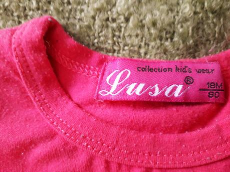 Tričko s dievčatkom zn. lusa - č. 80, lusa,80