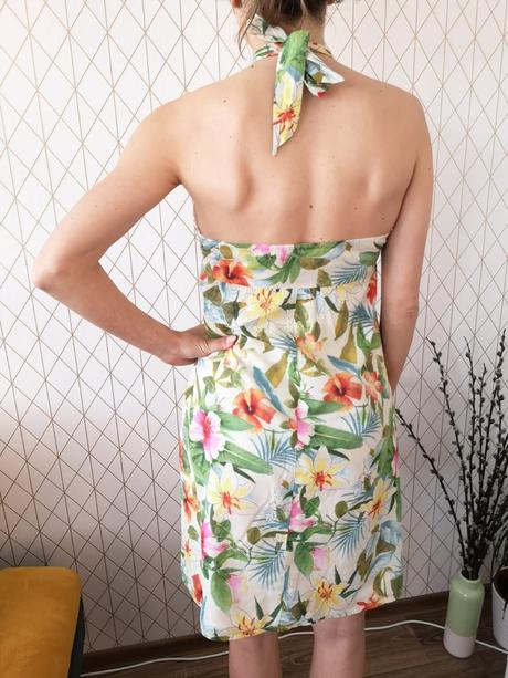 Kvetovane saty, promod,40