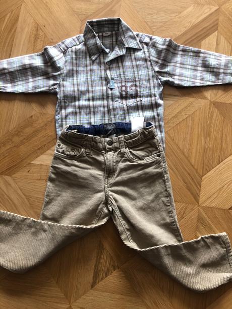 Bavlnená károvaná košieľka, japitex,104