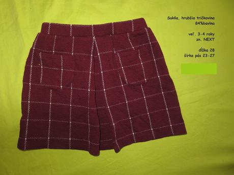 Teplejšia sukňa next, next,104