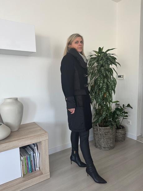 Elegantný kabát, m