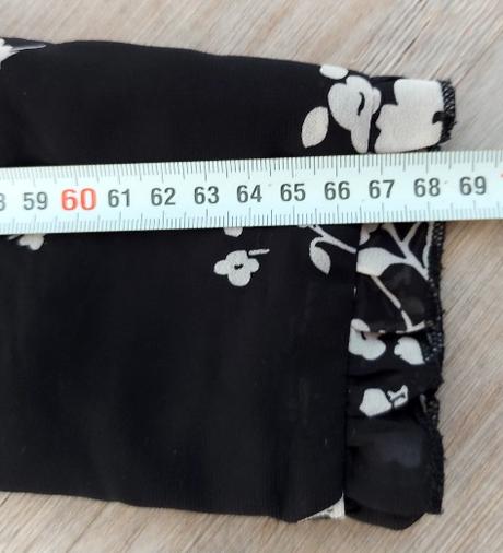 Čiernobiele kvetinové šaty vero moda, vero moda,l
