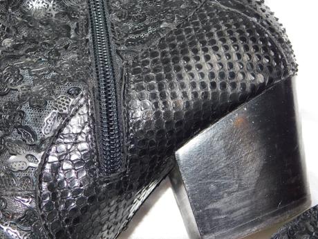 Luxusne damske glamurne kozačky, 36