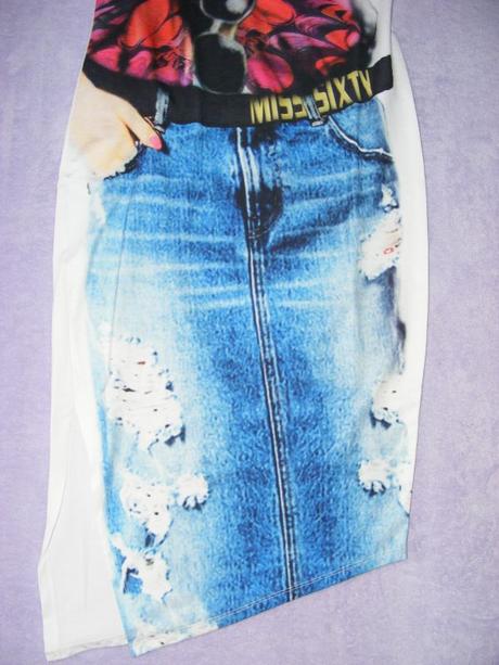 Asymetrické šaty zn. miss sixty, miss sixty,s