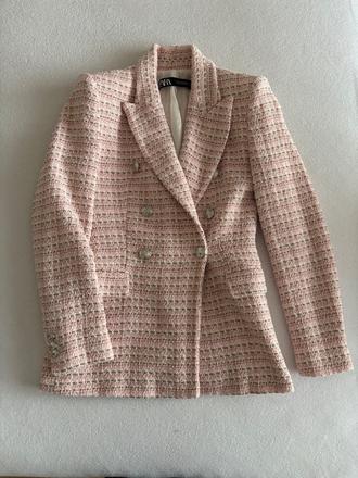 Ružové sako, zara,xs