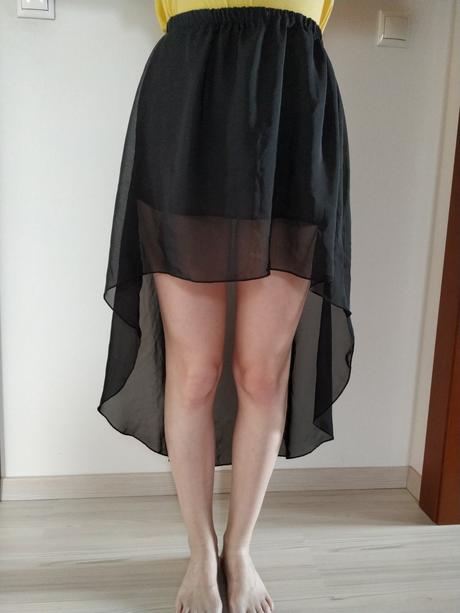 Šifónová sukňa, s