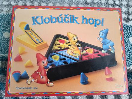 Klobúčik hop spoločenská hra,